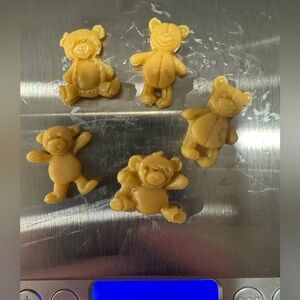 Handmade white tea and thyme goat milk soap with added collagen peptides set